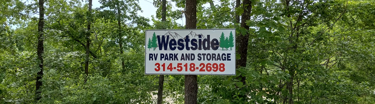 Westside Boat & RV Storage Sign